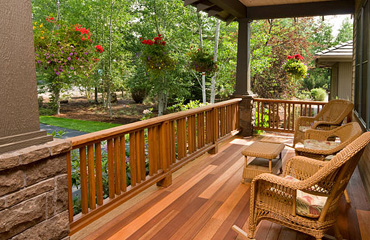 Cedar Decking in Los Angeles