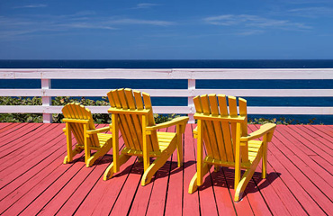 Redwood Decking in Los Angeles