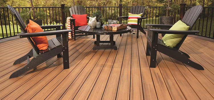 Black TREX Decking in Los Angeles, CA